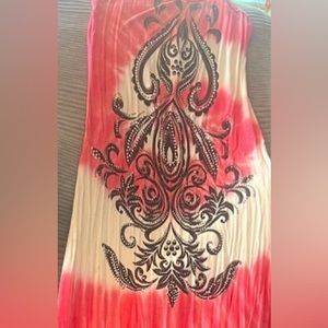 Crystal embedded maxi dress